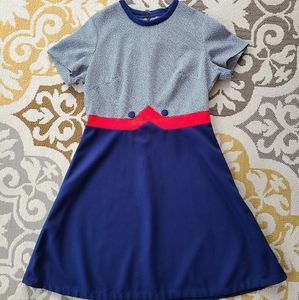 Vintage Handmade 1960's/1970's Mod Dress